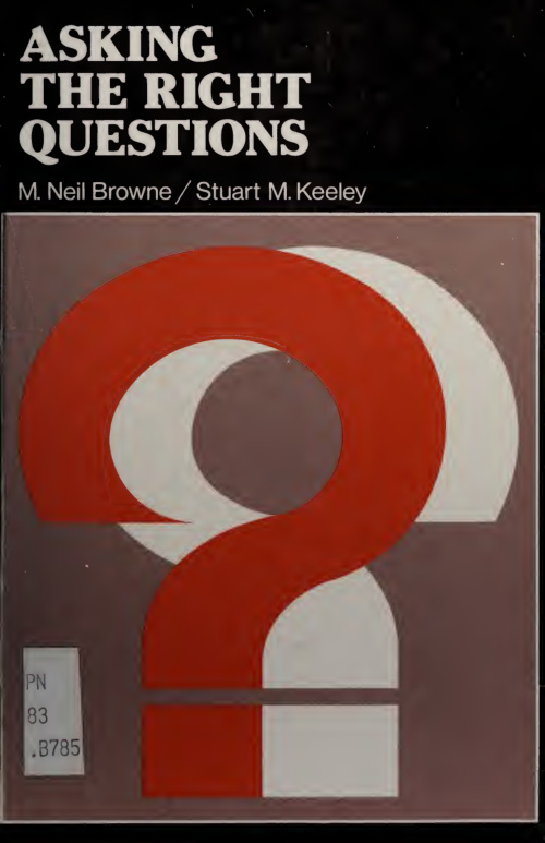 Cover of Asking The Right Questions